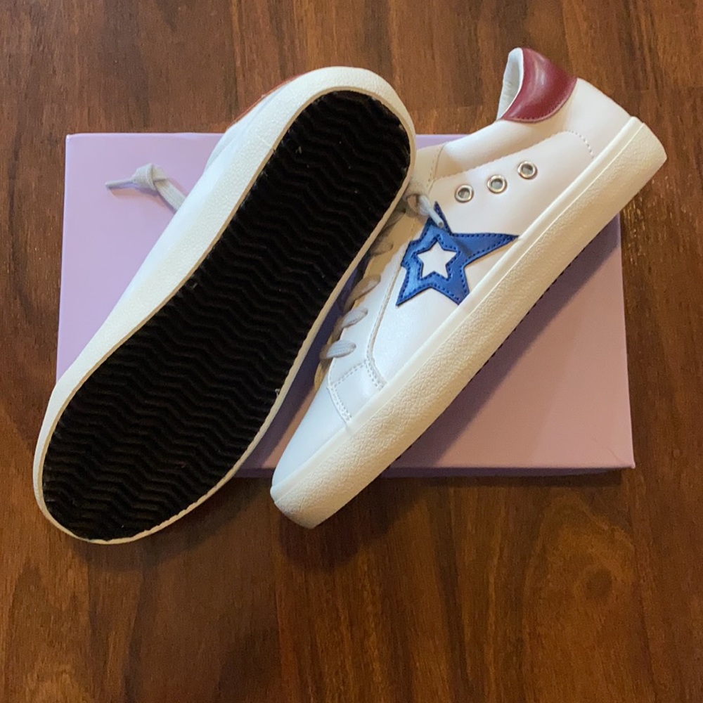 👟Madden Girl BSTARR Red/Wht/Navy👟 - Picture 3 of 3